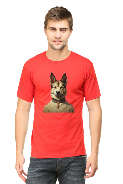 Style for Dog Lovers: Bluelander Cotton Half Sleeve T-Shirts - Comfort and Fashion, Crafted by Human and AI.