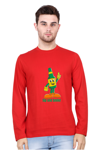 Unveil the Latest Trends: Bluelander's Cotton Full Sleeve Tee, Pioneering the New Fashion Era!