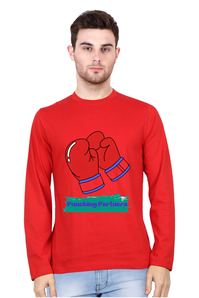 Make a Statement with Bluelander's Cotton Full Sleeve T-Shirts: Stand Out in Every Crowd!