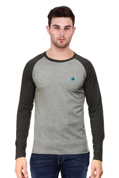 Raglan Rendezvous: Elevate Your Style with Bluelander's Full Sleeve Cotton T-Shirts!