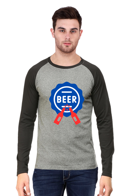 Bluelander's Raglan Cotton Full Sleeve Tee -Fashion for Everyone, Say Goodbye to Boring Tees!