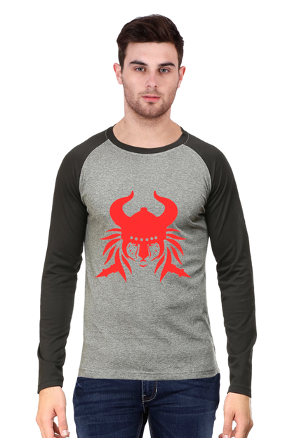 Pedal in Comfort: Bluelander's Raglan Cotton Full Sleeve T-Shirts - Inspiring Attire for the Urban Cyclist!