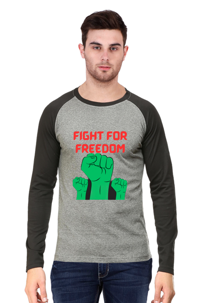 Bluelander's Raglan Cotton Full Sleeve Tee – Step Out in Style and Comfort.