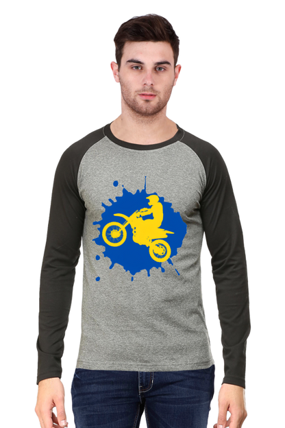 Express Your Unique Style with Bluelander's Raglan Cotton Full Sleeve T-Shirts!