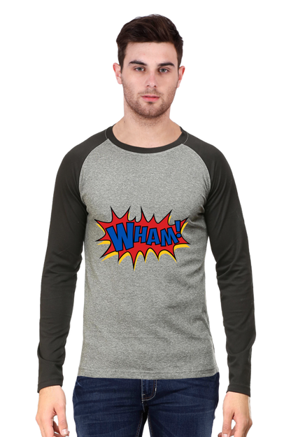 Elevate Your Look with Bluelander's Raglan Cotton Full Sleeve T-Shirts!