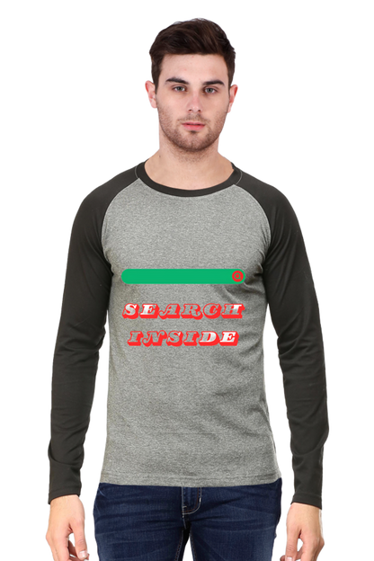 Bluelander's Raglan Cotton Full Sleeve T-Shirts: Stand Out with Unique Designs, Get Noticed Everywhere You Go!