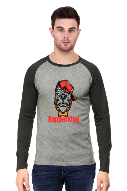 Bluelander's Raglan Cotton Full Sleeve Tee - Elevating Your Fashion Game to Glamorous Heights!