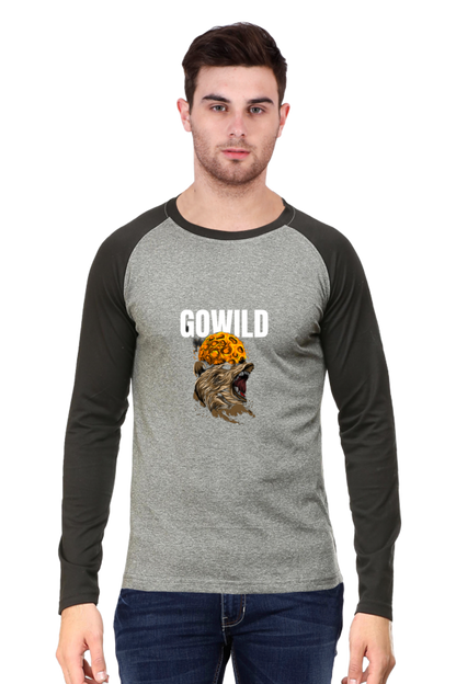 Bluelander Full Sleeve Raglan T-Shirt: Unleash the Wild Side in Style! Explore Comfort and Quality with Our Latest Design