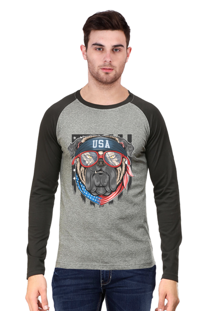 Bluelander's Raglan Cotton Full Sleeve T-Shirt, Supreme Style and Comfort!