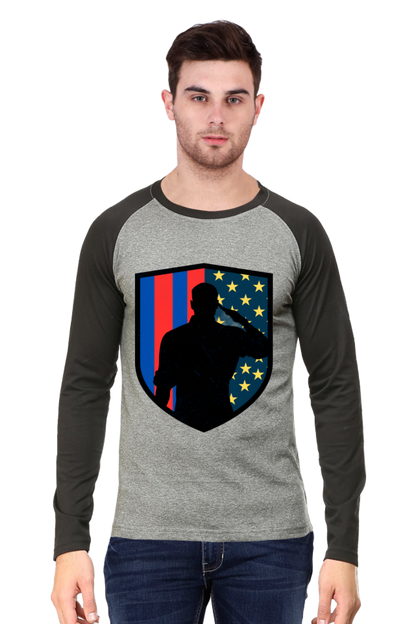 Inspiring Sophistication: Embrace Fashion Freedom with Bluelander's Raglan Cotton Full Sleeve T Shirts.