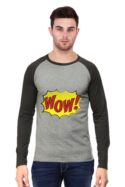 Be the Eye-Catcher with Bluelander's Raglan Cotton Full Sleeve T-Shirts: Generation Z Fashion Icon!