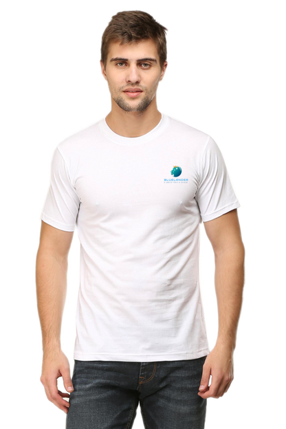 Get Noticed Everywhere You Go with Bluelander's Cotton Half Sleeve T-Shirt!