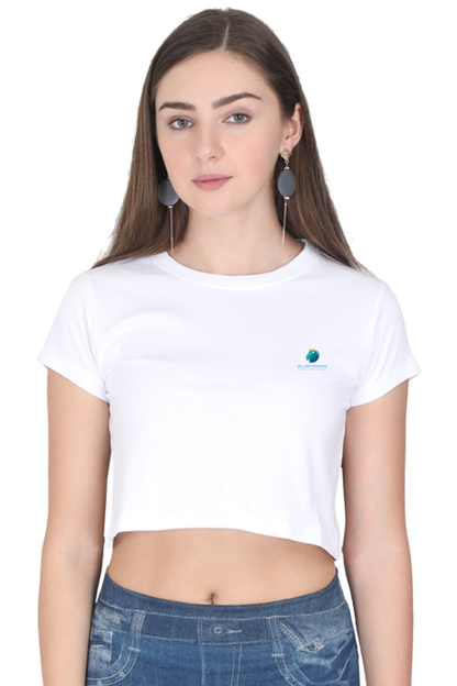 BlueLander Kiss Crop Top Elevate Your Style with Trendy Comfort and a Touch of Playful Elegance