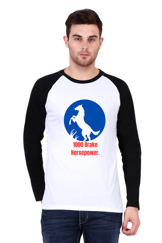 Bluelander's Raglan Cotton Full Sleeve Tee - Elevating Your Style from Boring to Glamorous!