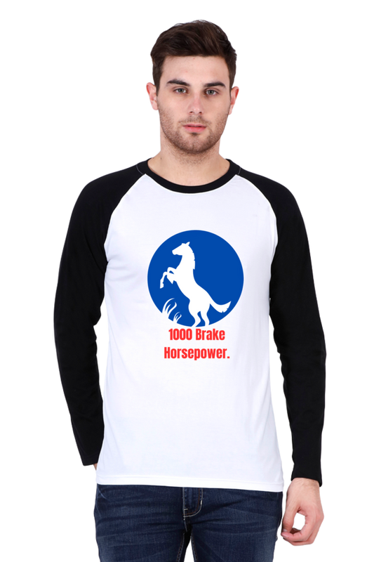 Bluelander's Raglan Cotton Full Sleeve Tee - Elevating Your Style from Boring to Glamorous!