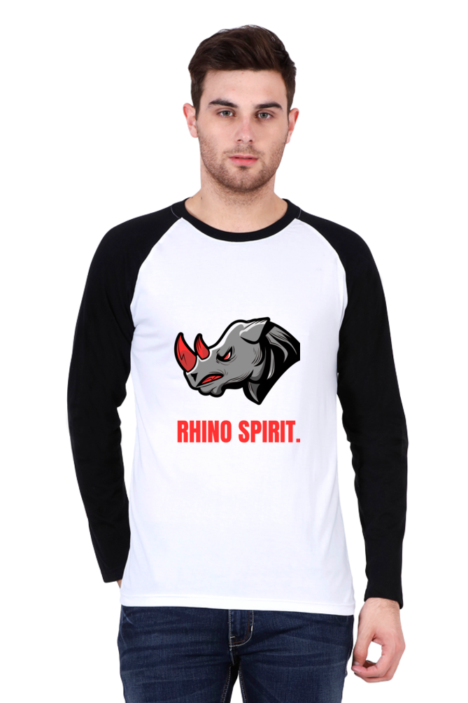 Unleash Your Inner Strength: Bluelander's Raglan Cotton Full Sleeve Tee - Elevate Your Style!