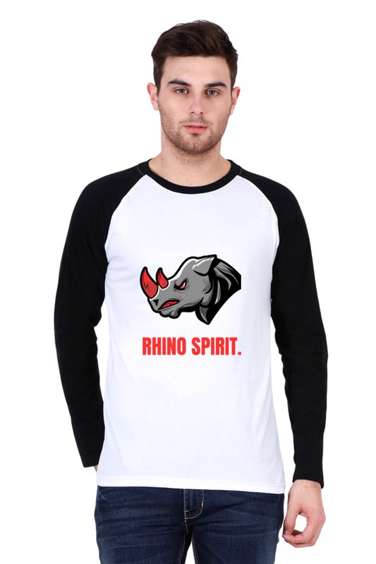 Unleash Your Inner Strength: Bluelander's Raglan Cotton Full Sleeve Tee - Elevate Your Style!