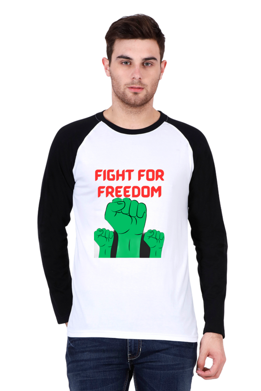 Bluelander's Raglan Cotton Full Sleeve Tee – Step Out in Style and Comfort.