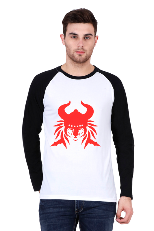 Pedal in Comfort: Bluelander's Raglan Cotton Full Sleeve T-Shirts - Inspiring Attire for the Urban Cyclist!