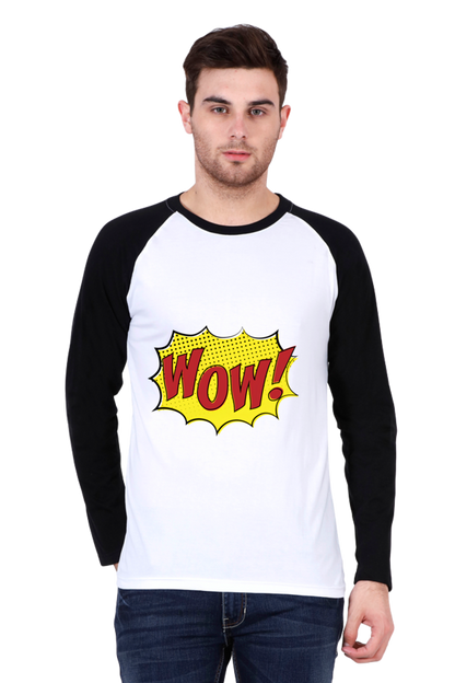 Be the Eye-Catcher with Bluelander's Raglan Cotton Full Sleeve T-Shirts: Generation Z Fashion Icon!