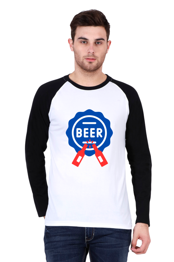 Bluelander's Raglan Cotton Full Sleeve Tee -Fashion for Everyone, Say Goodbye to Boring Tees!