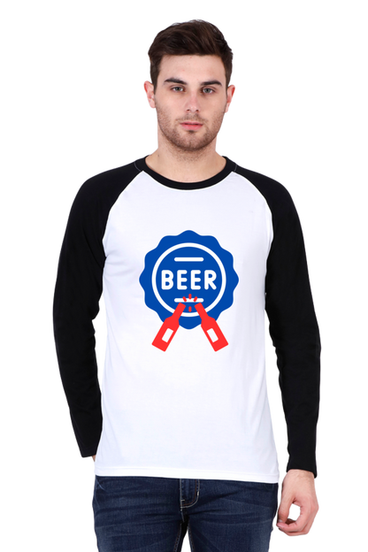 Bluelander's Raglan Cotton Full Sleeve Tee -Fashion for Everyone, Say Goodbye to Boring Tees!