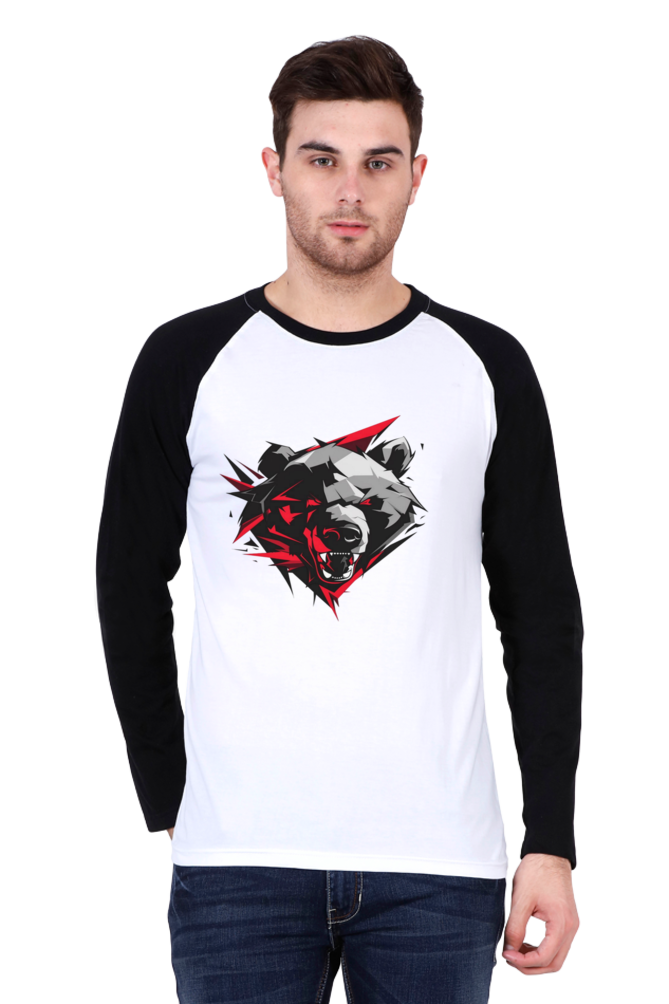 Pushing Fashion Boundaries: Bluelanders Premium Raglan Cotton Full-Sleeve T-Shirt for Men and Boys