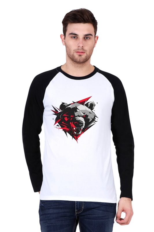 Pushing Fashion Boundaries: Bluelanders Premium Raglan Cotton Full-Sleeve T-Shirt for Men and Boys