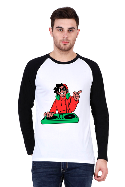 Say Goodbye to Boring Tees with Bluelander's Raglan Cotton Full Sleeve T-Shirt!