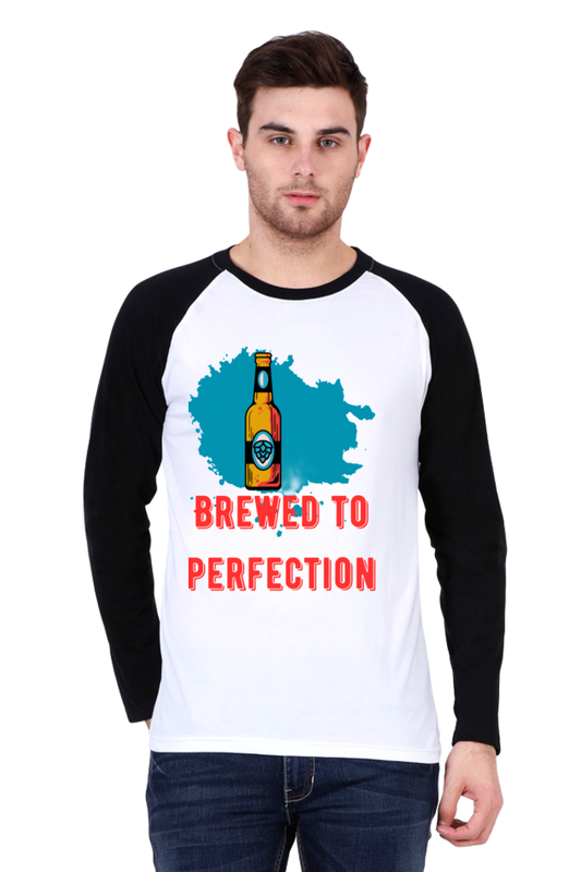 Upgrade Your Style Game with Bluelander's Raglan Cotton Full Sleeve T-Shirts!