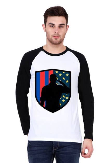 Inspiring Sophistication: Embrace Fashion Freedom with Bluelander's Raglan Cotton Full Sleeve T Shirts.