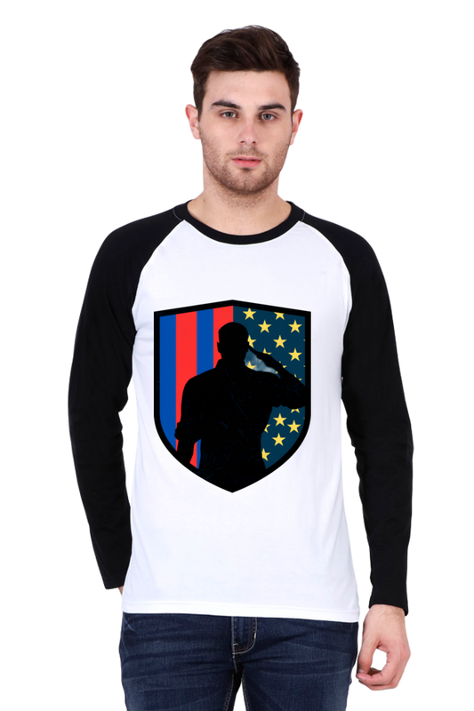 Inspiring Sophistication: Embrace Fashion Freedom with Bluelander's Raglan Cotton Full Sleeve T Shirts.