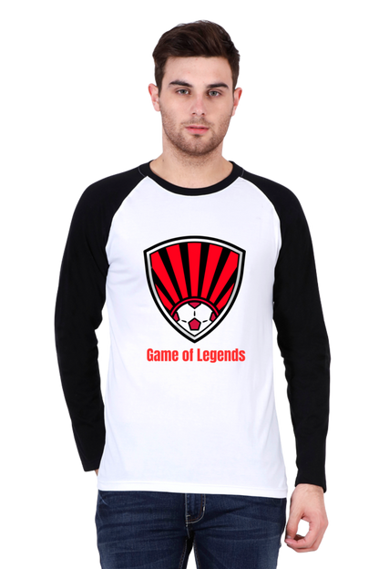 Bluelander's Raglan Cotton Full Sleeve Tee - Uplifting Your Style to Glamorous Heights!