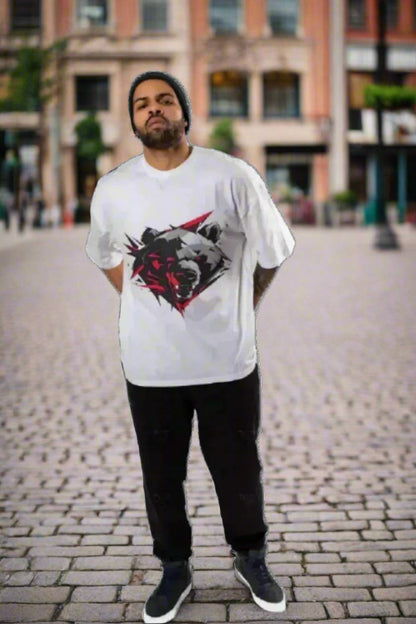 Bluelander's Unisex Terry Oversized T-Shirt: Premium Cotton.