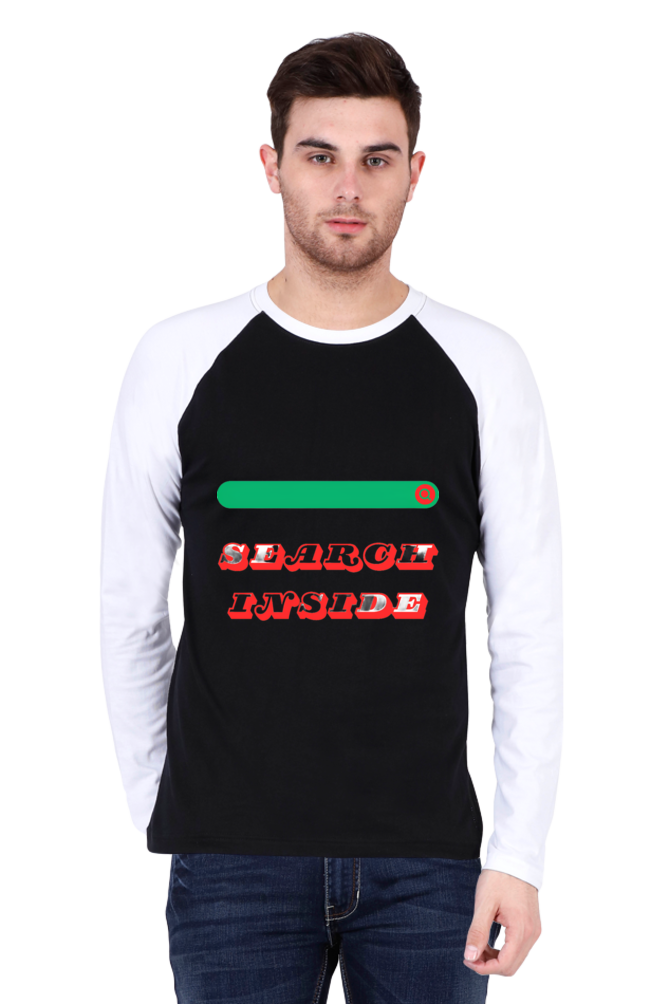 Bluelander's Raglan Cotton Full Sleeve T-Shirts: Stand Out with Unique Designs, Get Noticed Everywhere You Go!