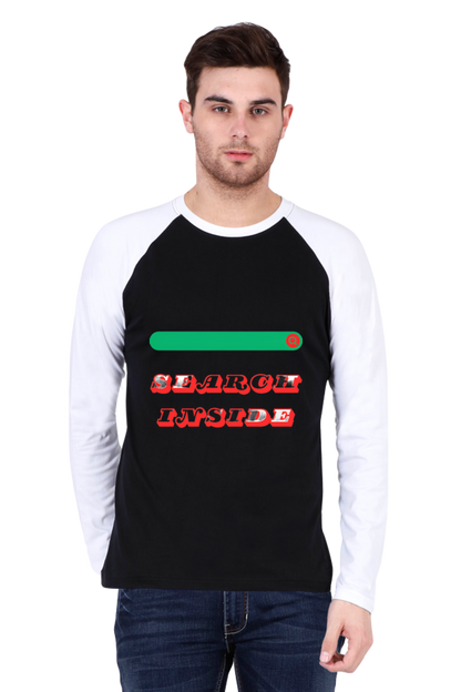 Bluelander's Raglan Cotton Full Sleeve T-Shirts: Stand Out with Unique Designs, Get Noticed Everywhere You Go!