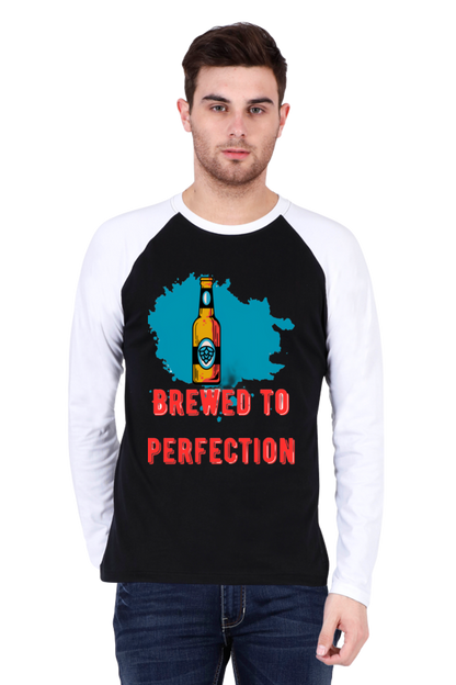 Upgrade Your Style Game with Bluelander's Raglan Cotton Full Sleeve T-Shirts!