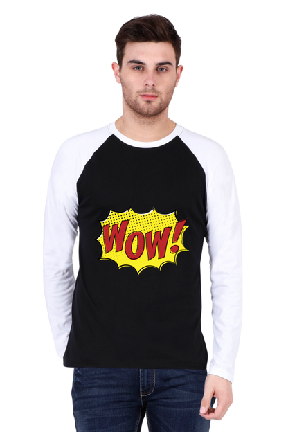 Be the Eye-Catcher with Bluelander's Raglan Cotton Full Sleeve T-Shirts: Generation Z Fashion Icon!