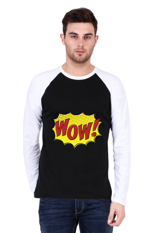 Be the Eye-Catcher with Bluelander's Raglan Cotton Full Sleeve T-Shirts: Generation Z Fashion Icon!