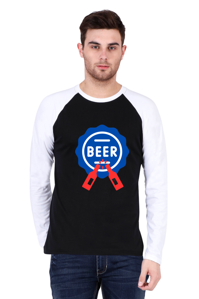Bluelander's Raglan Cotton Full Sleeve Tee -Fashion for Everyone, Say Goodbye to Boring Tees!
