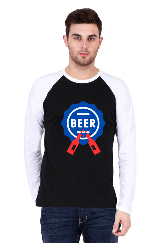 Bluelander's Raglan Cotton Full Sleeve Tee -Fashion for Everyone, Say Goodbye to Boring Tees!