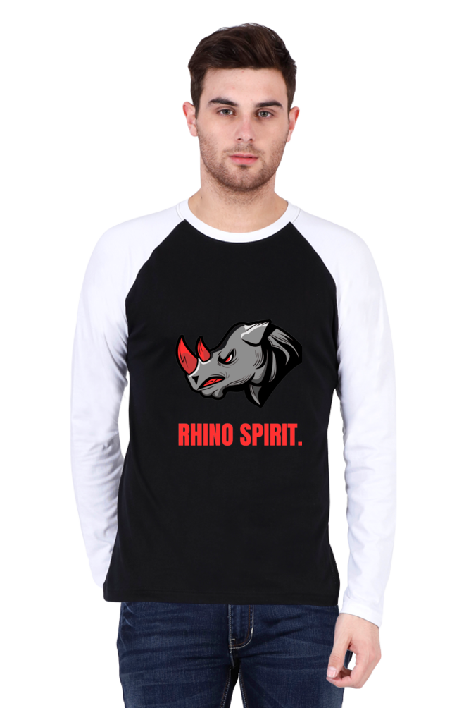 Unleash Your Inner Strength: Bluelander's Raglan Cotton Full Sleeve Tee - Elevate Your Style!