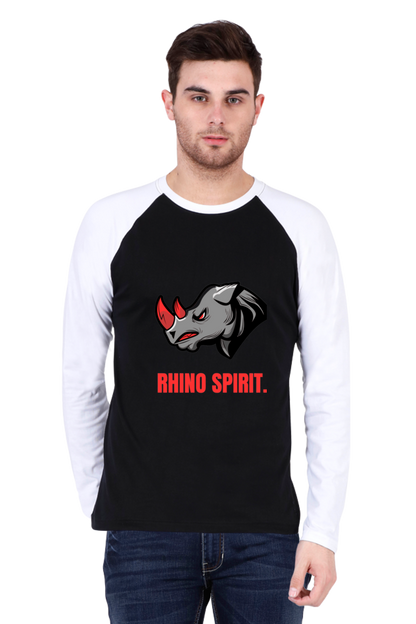 Unleash Your Inner Strength: Bluelander's Raglan Cotton Full Sleeve Tee - Elevate Your Style!