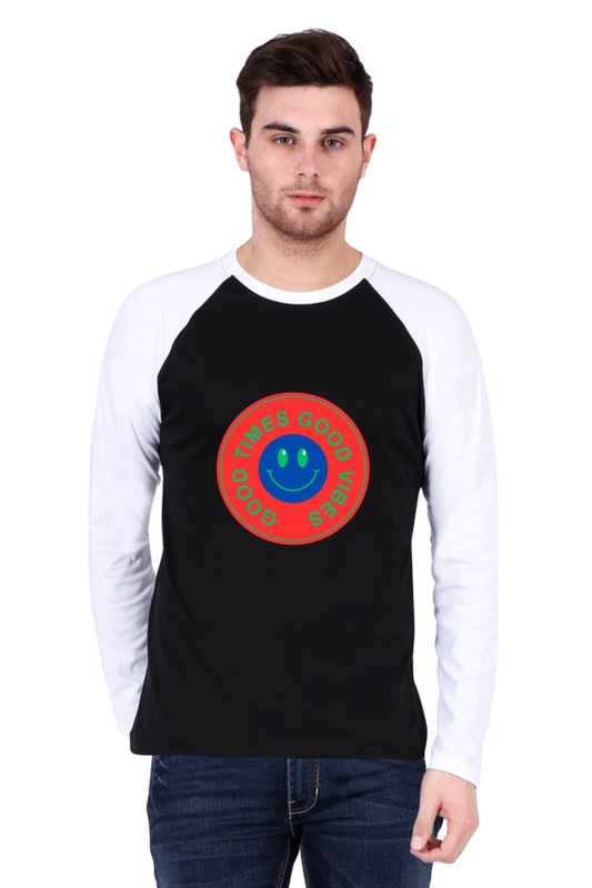 Revolutionize Your Style with Bluelander's Raglan Cotton Full Sleeve T-Shirts!