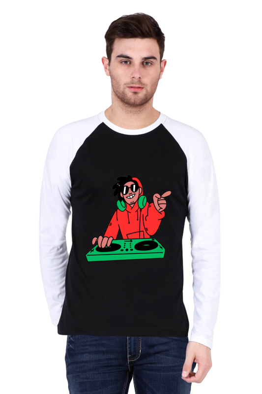 Say Goodbye to Boring Tees with Bluelander's Raglan Cotton Full Sleeve T-Shirt!