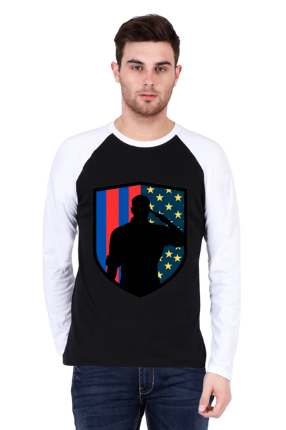 Inspiring Sophistication: Embrace Fashion Freedom with Bluelander's Raglan Cotton Full Sleeve T Shirts.