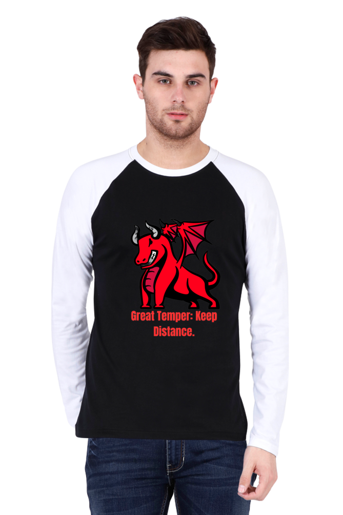 Bluelander's Raglan Cotton Full Sleeve Tee - Raising Your Style Bar to Glamorous Heights!