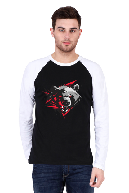Pushing Fashion Boundaries: Bluelanders Premium Raglan Cotton Full-Sleeve T-Shirt for Men and Boys