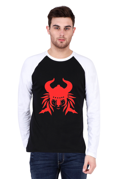 Pedal in Comfort: Bluelander's Raglan Cotton Full Sleeve T-Shirts - Inspiring Attire for the Urban Cyclist!