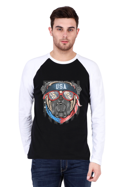 Bluelander's Raglan Cotton Full Sleeve T-Shirt, Supreme Style and Comfort!